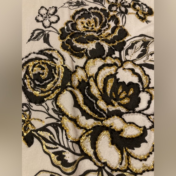 👍5 for 20👍 NWOT Ladies Size XS Cache Sequin Blouse - Picture 3 of 12